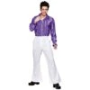 Mens White 1970s Disco Flares Fancy Dress Halloween Costume 2 Mens White 1970s Disco Flares Fancy Dress Halloween Costume -Halloween Supply Store WKDEM 3116 1600 1 86873.1496898042.1100.1100