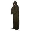 Adults Long Black Hooded Jedi Robe Halloween Accessory -Halloween Supply Store WKDEM 3235 BK 1600 1 06226.1497033251.1100.1100