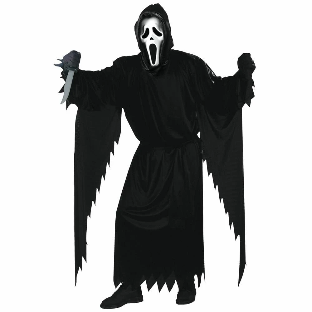 Adult Scream 4 Ghost Face Halloween Fancy Dress Accessory 3 Adult Scream 4 Ghost Face Halloween Fancy Dress Accessory