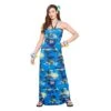 Hawaiian Long Dress Blue Palm Fancy Dress Beach Party -Halloween Supply Store WKDHAW 1305 1600 1 13763.1496885500.1100.1100