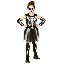 Skelebones Skeleton Halloween Kids Fancy Dress Costume