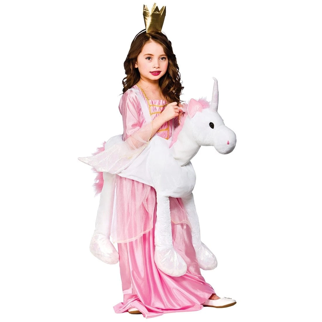 Kids Ride On Unicorn Fancy Dress Halloween Party Costume 3 Kids Ride On Unicorn Fancy Dress Halloween Party Costume
