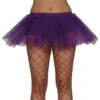 Womens Purple Tutu Petticoat Skirt Fancy Dress Accessory
