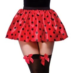 Red Ladybird Tutu Ballet Skirt Festival Club Fancy Dress Up