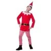 Kids Naughty Elf Halloween Xmas Fancy Dress Costume -Halloween Supply Store WKDXMC 4865.opt