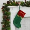 Nice Kitty Pet Cat Christmas Stocking Red & Green Fabric -Halloween Supply Store XS3695 LS 1600 19431.1574696251.1100.1100