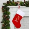 Royal Princess Photo Pocket Red Fabric Christmas Stocking -Halloween Supply Store XS3696 LS 1600 56419.1574697048.1100.1100