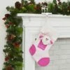 42cm Babys 1st Christmas Pink 3D Stocking Newborn Girl Gift -Halloween Supply Store XS3701 LS 1600 42788.1574697470.1100.1100