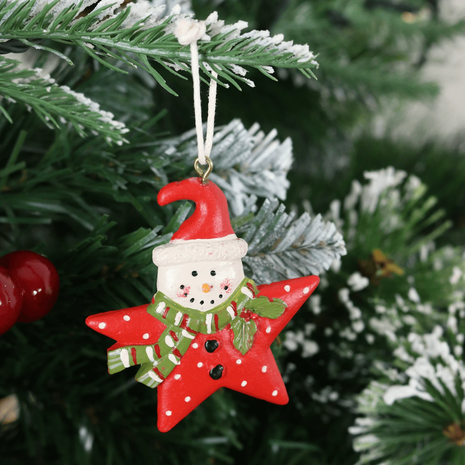 Set Of 6 Novelty Snowman Christmas Tree Decorations Boxed 12 Set Of 6 Novelty Snowman Christmas Tree Decorations Boxed - Image 10