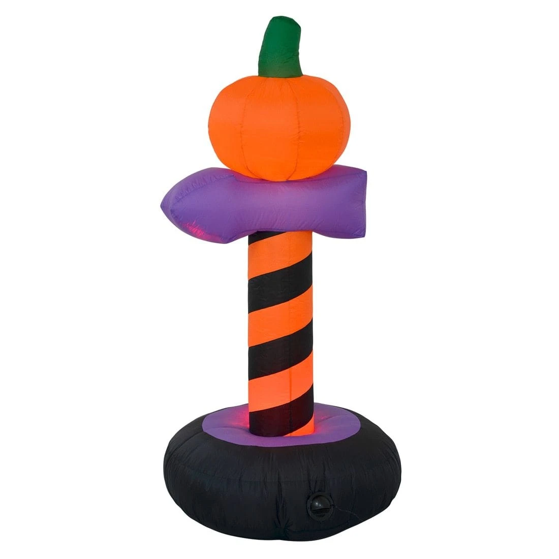 6ft Giant Inflatable Pumpkin Halloween Party Sign Decoration 6 6ft Giant Inflatable Pumpkin Halloween Party Sign Decoration - Image 4