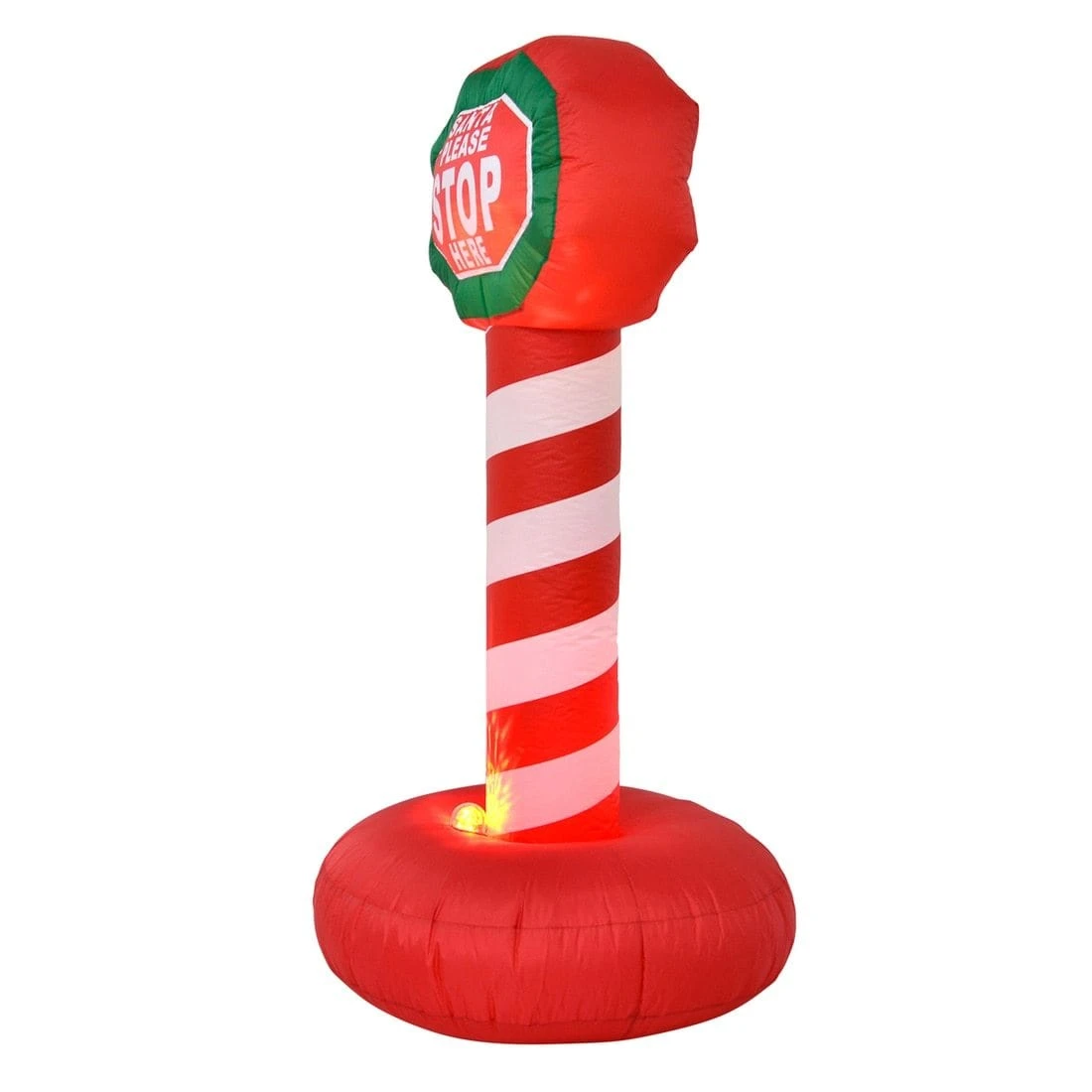 6ft Inflatable Giant Santa Stop Here Sign Xmas Christmas Decoration 5 6ft Inflatable Giant Santa Stop Here Sign Xmas Christmas Decoration - Image 3