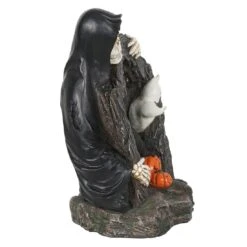 Light Up Halloween Decoration Grim Reaper Skeleton & Ghost -Halloween Supply Store XS5663 1600 2 54624.1526996593.1100.1100