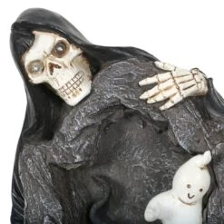 Light Up Halloween Decoration Grim Reaper Skeleton & Ghost -Halloween Supply Store XS5663 1600 5 59355.1526996593.1100.1100