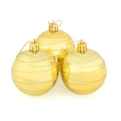 10 X 6cm Shiny Mirrored Swirl Pattern Christmas Tree Baubles -Halloween Supply Store XS5703 1600 1 min 06295.1536046890.1100.1100