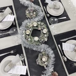 Wooden Wreath Tealight Candle Holder Christmas Decoration 30cm 13 Wooden Wreath Tealight Candle Holder Christmas Decoration 30cm -Halloween Supply Store XS5769 LS 51162.1576748607.1100.1100