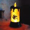 Light Up Glitter Water Halloween Decoration - Witch Candle -Halloween Supply Store XS5803 lifestyle 56333.1538750532.1100.1100