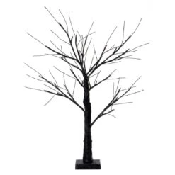 Black Glitter Mini Halloween Twig Tree LED Lights 60cm 20 Black Glitter Mini Halloween Twig Tree LED Lights 60cm -Halloween Supply Store XS5826 8 1600 1 86804.1537973141.1100.1100