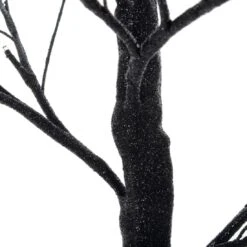 Black Glitter Mini Halloween Twig Tree LED Lights 60cm 21 Black Glitter Mini Halloween Twig Tree LED Lights 60cm -Halloween Supply Store XS5826 8 1600 2 68707.1537973141.1100.1100