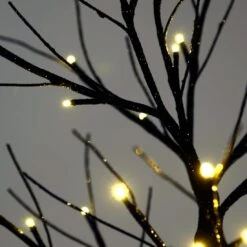 Black Glitter Mini Halloween Twig Tree LED Lights 60cm 19 Black Glitter Mini Halloween Twig Tree LED Lights 60cm -Halloween Supply Store XS5826 1600 2 63041.1537973141.1100.1100