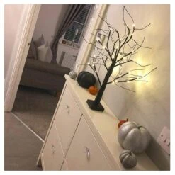 Black Glitter Mini Halloween Twig Tree LED Lights 60cm 17 Black Glitter Mini Halloween Twig Tree LED Lights 60cm -Halloween Supply Store XS5826 Master 1600 lifestyle 12318.1553012882.1100.1100