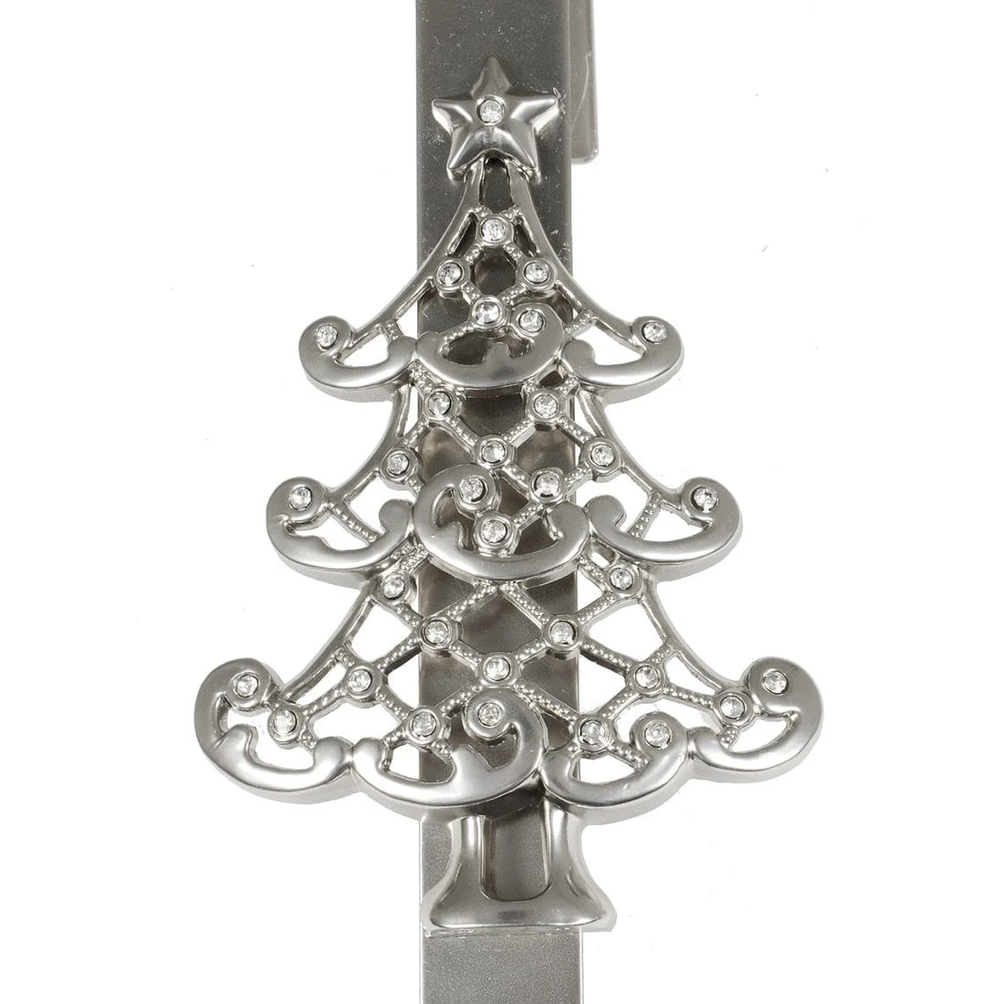 Christmas Wreath Hanger Tree Silver Metal Door Hook 35cm 5 Christmas Wreath Hanger Tree Silver Metal Door Hook 35cm - Image 3