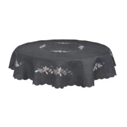 Holly Leaf Fabric Tablecloths / Napkins Xmas Decoration -Halloween Supply Store XS5881 1600 1 35460.1553012960.1100.1100