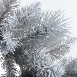 6ft Sparkling Silver Glitter Garland Christmas Decoration -Halloween Supply Store XS6433 1600 2 64286.1569486371.1100.1100