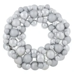 Round Christmas Bauble Wreath Hanging Decoration 45cm -Halloween Supply Store XS6451 1600 1 98471.1592470090.1100.1100