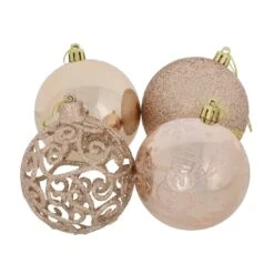 24pk Mixed Metallic Christmas Tree Baubles Bumper Set 8cm -Halloween Supply Store XS6474 1600 1 27641.1569325241.1100.1100