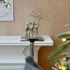Silver Christmas Stocking Hanger Mantel Shelf Decoration 2 Silver Christmas Stocking Hanger Mantel Shelf Decoration -Halloween Supply Store XS6484 LS 2 opt