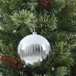 3pk Shiny Christmas Tree Baubles With Glitter Snowscape -Halloween Supply Store XS6490 1600 2 70063.1569832941.1100.1100