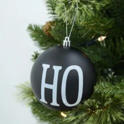 3pk Large HO HO HO Christmas Tree Baubles 10cm Black/Red 9 3pk Large HO HO HO Christmas Tree Baubles 10cm Black/Red -Halloween Supply Store XS6494 lifestyle 1600 97478.1567509005.1100.1100