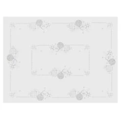 Christmas Baubles Tablecloths Napkins Fabric White Red 16 Christmas Baubles Tablecloths Napkins Fabric White Red -Halloween Supply Store XS6556 top 1600 68942.1570708035.1100.1100