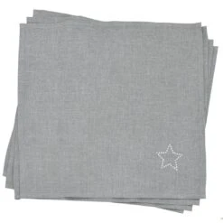 Christmas Reindeer Tablecloths Napkins Diamante Grey Red -Halloween Supply Store XS6575 1600 1 00992.1570025911.1100.1100