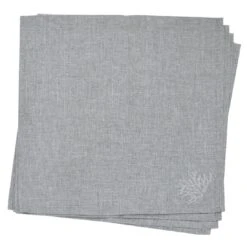 Christmas Snowman Tablecloths Napkins Grey Fabric Embroidery -Halloween Supply Store XS6591 1600 1 72589.1570090172.1100.1100