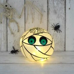 Light Up Crackle Ball Halloween Decoration LED Ornament 15cm -Halloween Supply Store XS6674 LS 1600 1 opt 82976.1599041975.1100.1100