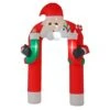 11ft Giant Inflatable Santa Arch Christmas Decoration With LED -Halloween Supply Store XS7210 1 opt
