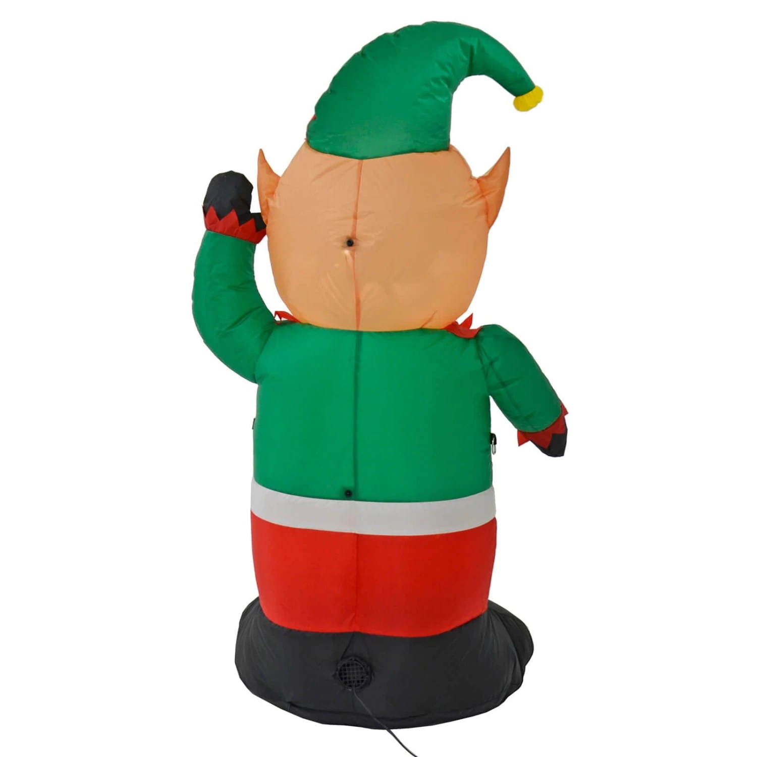 4ft Light Up Inflatable Elf Christmas Party Decoration 5 4ft Light Up Inflatable Elf Christmas Party Decoration - Image 3