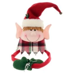 Novelty Christmas Tree Hugger Topper Bendy Arms Elf Santa Snowman 18 Novelty Christmas Tree Hugger Topper Bendy Arms Elf Santa Snowman -Halloween Supply Store XS7240 1 opt