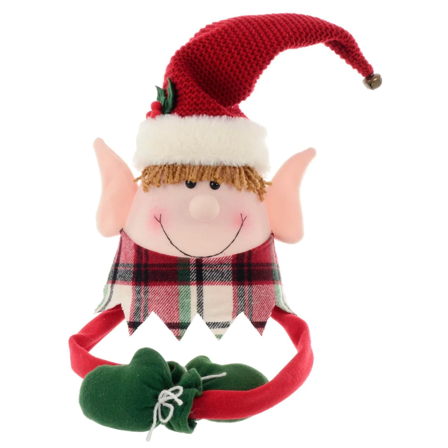 Novelty Christmas Tree Hugger Topper Bendy Arms Elf Santa Snowman 10 Novelty Christmas Tree Hugger Topper Bendy Arms Elf Santa Snowman - Image 8