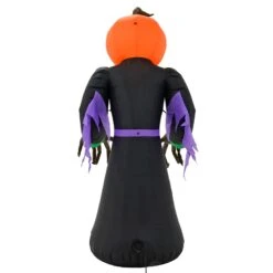 6.5ft LED Inflatable Pumpkin Head Monster Halloween Decoration -Halloween Supply Store XS7372 4 opt