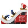 9ft LED Inflatable Santa Ski Jump Penguins Christmas Decoration 2 9ft LED Inflatable Santa Ski Jump Penguins Christmas Decoration -Halloween Supply Store XS7384 1 opt