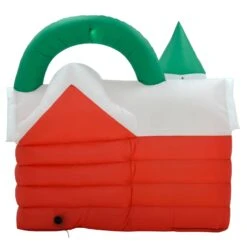 7ft Inflatable Santas Workshop Elf Light Up Christmas Decoration 9 7ft Inflatable Santas Workshop Elf Light Up Christmas Decoration -Halloween Supply Store XS7388 3 opt