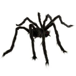 Giant Spider With Light Up Eyes Halloween Party Decoration 110cm -Halloween Supply Store XS7426 1 opt