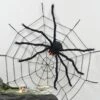Giant Spider With Light Up Eyes Halloween Party Decoration 110cm -Halloween Supply Store XS7426 LS 1 opt