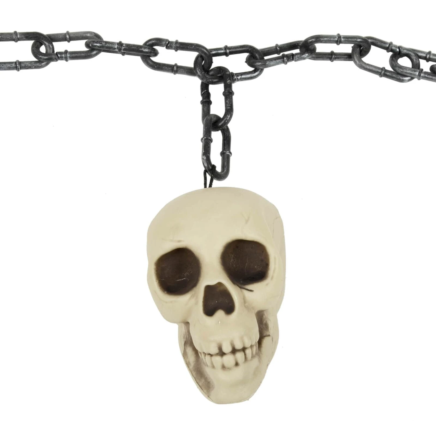 2m Halloween Garland 6 Skulls On Chain Party Decoration 5 2m Halloween Garland 6 Skulls On Chain Party Decoration - Image 3