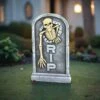 Skeleton Tombstone Halloween Party Decoration Graveyard 55cm -Halloween Supply Store XS7428 LS 1 opt
