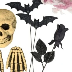 23pc Tombstone Set Halloween Party Graveyard Decorations -Halloween Supply Store XS7431 3