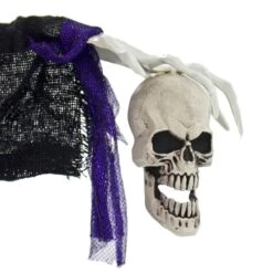 4ft Hanging Witch Light Up Eyes Sounds Halloween Decoration 13 4ft Hanging Witch Light Up Eyes Sounds Halloween Decoration -Halloween Supply Store XS7458 5 opt