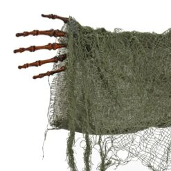 6ft Scary Hanging Pumpkin Green LED Eyes Sounds Decoration Prop -Halloween Supply Store XS7461 3 opt